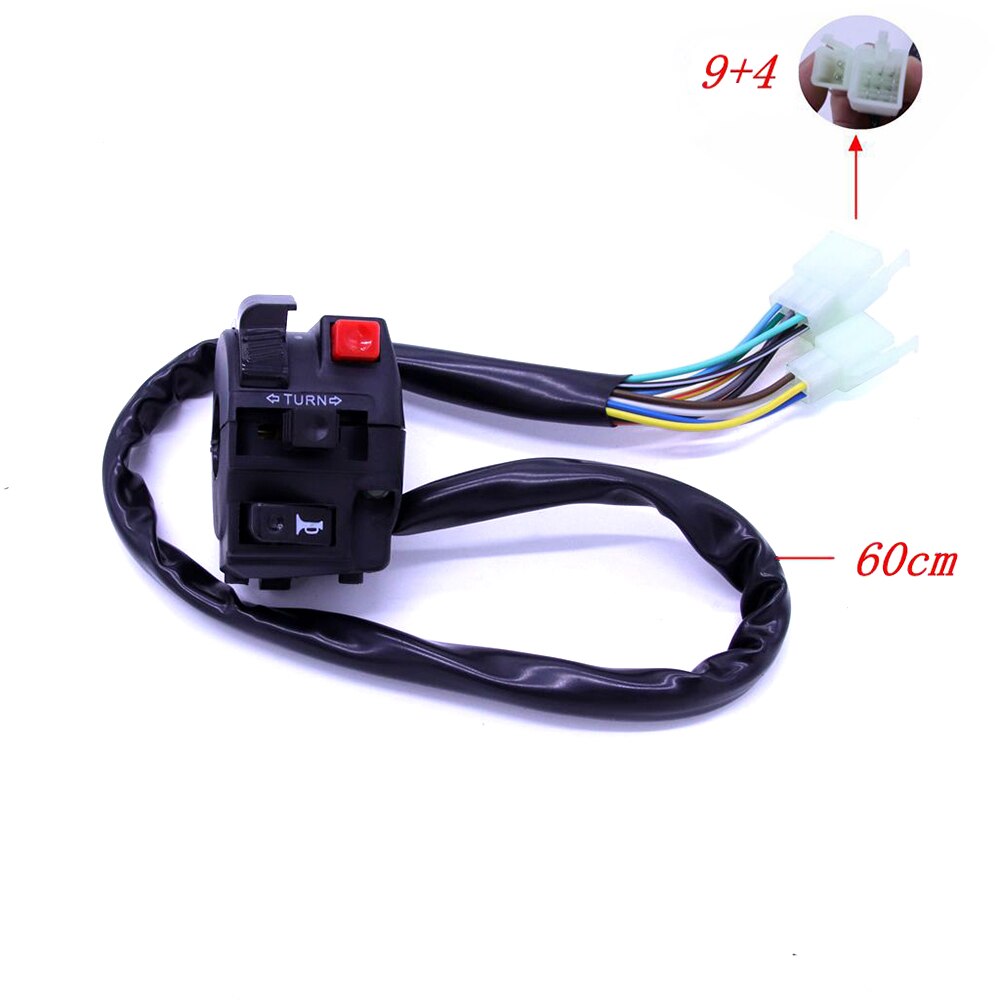 Five-function switch 12 Wire Handle Control Switch Assembly For Quad 4 Wheeler ATV 110cc 125cc 150cc 200cc 250c