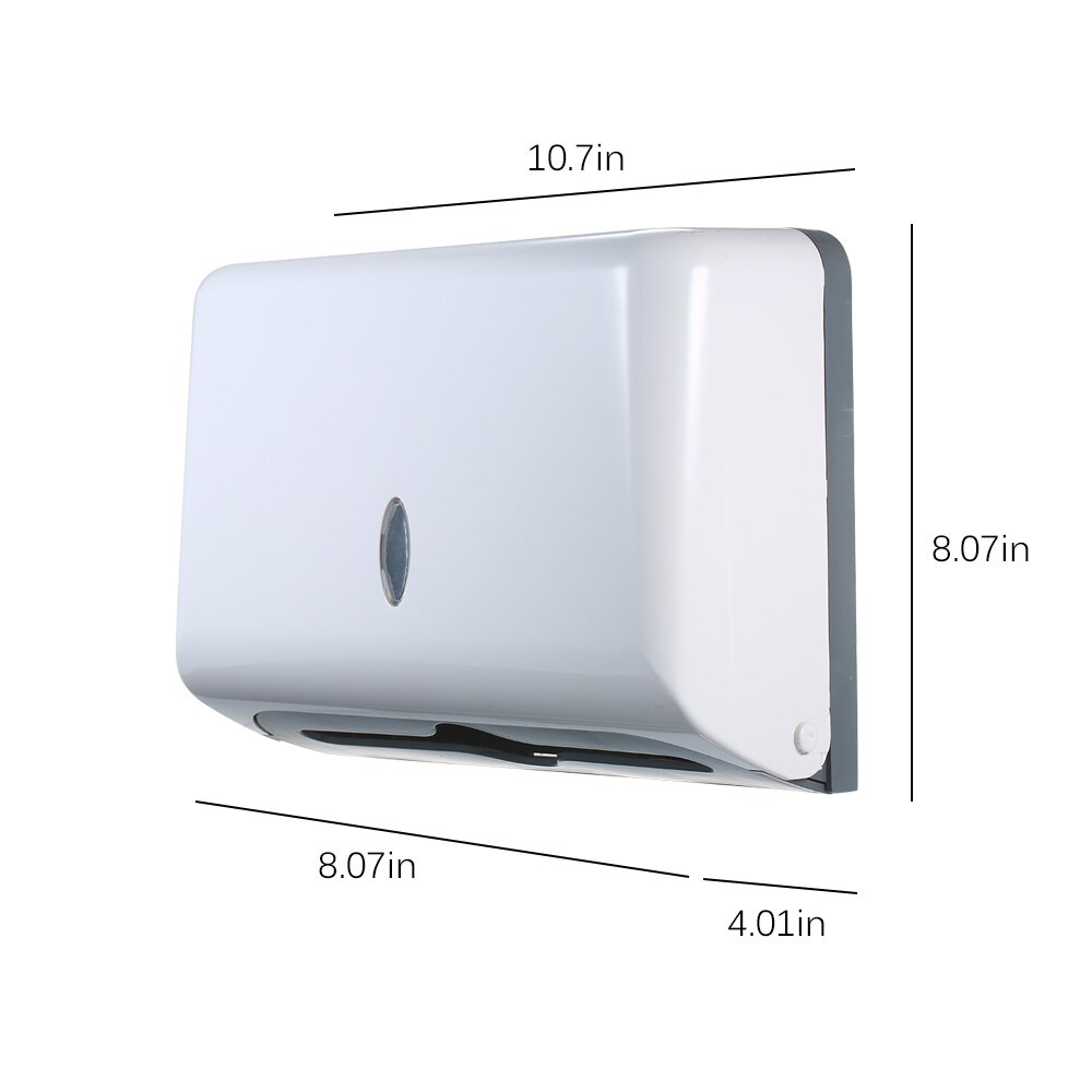 Paper Towel Dispenser Wall Mounted Paper Holder Box Dispenser Bathroom Toilet Tissue Dispenser Kitchen Paper Towel Dispenser