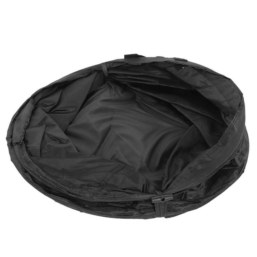 Umwelt dunkel Tragbare draussen Garten Faltbare Pflanzen Blätter Lagerung Tasche Camping Picknick Abfall Behälter rasen tasche Japanischen
