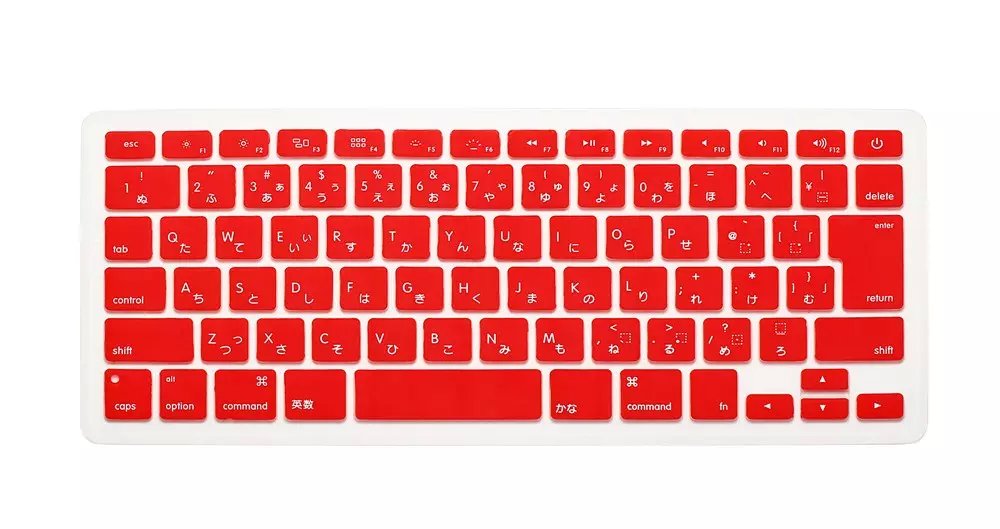 Japanese English Japan JP Keyboard Cover For Macbook Air Pro Retina 13 15 17 （before ) Protector for Mac book keyboard