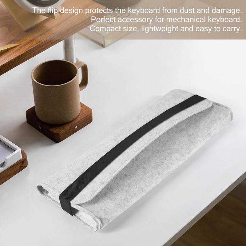 Mechaniczna torba na klawiaturę, prosta, wygodna, przenośna, odporna na kurz i zużycie praktyczna torba do przechowywania