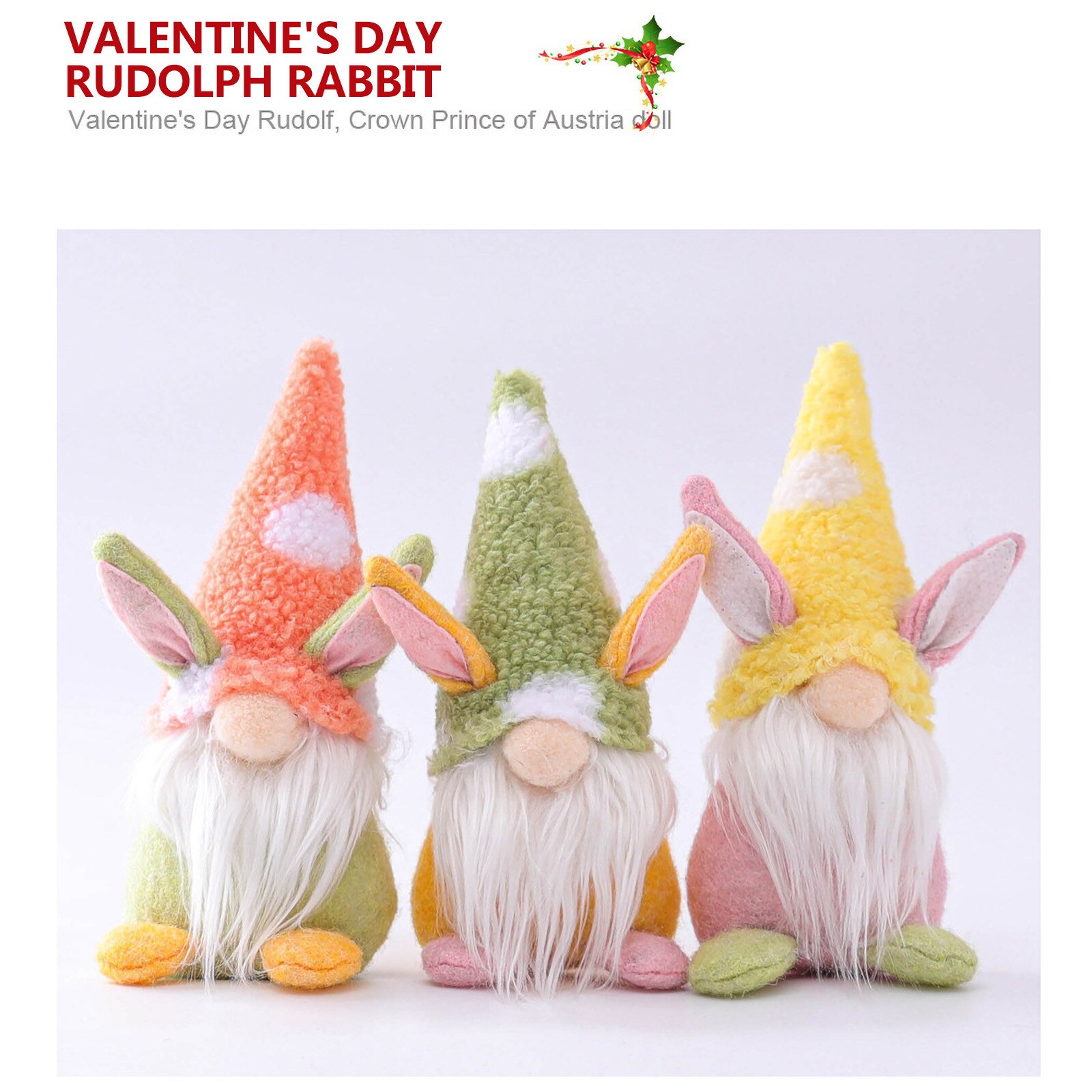 Mooie Faceless Gnome Pop Decoraties Slaapkamer Woonkamer Desktop Decoratie Staande Pose Pluche Dwerg Thuis Party Decorations
