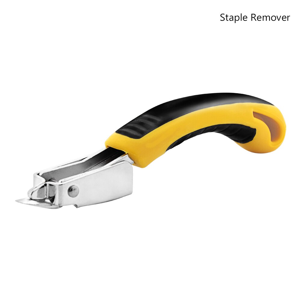 3 In 1 Multitool Nail Staple Furniture Stapler Tools For Furniture Wood Door Upholstery Framing Rivet Framed Woodworking Tacker: Staple Remover