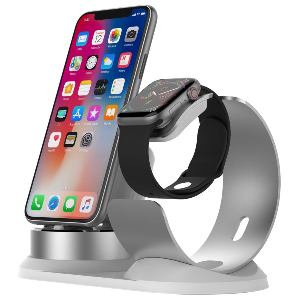 Mobile Support desk charger for iphone charge 3 in 1 phone holder for apple watch stand charging dock station for airpods