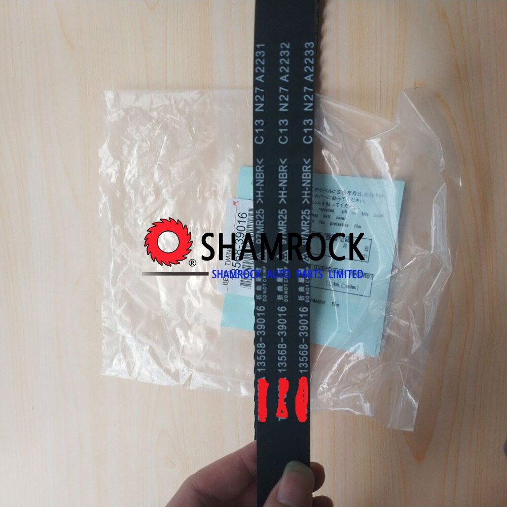 Round Tooth Timing Belt OEM 13568-39016 /13568-0913/13568-09131/13568-30100 for Ttoyota Hilux Hiace Fortuner Innova Landcruiser