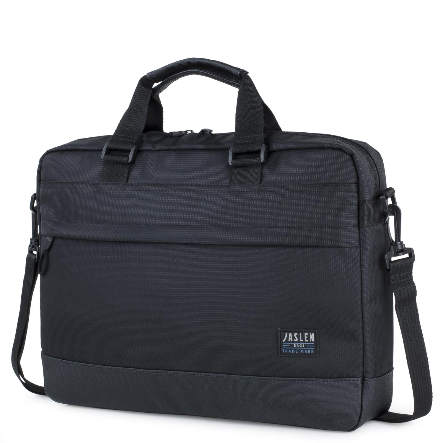 Laptop fall 15,6 zoll. Mann. Schulter tasche und doppel griff mit zipper verschluss. Nylon/leinwand beschichtet: Default Title