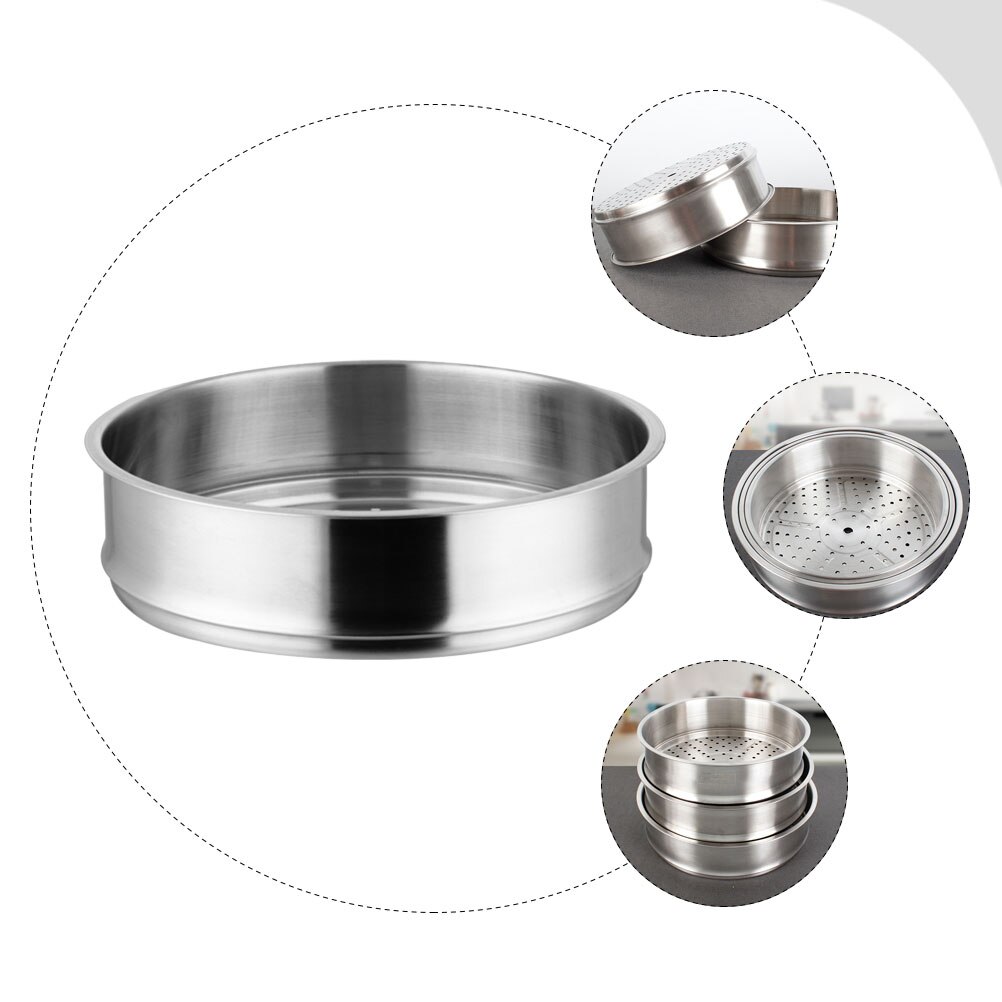 Stainless Steel Steam Basket Durable Steamer Kitchen Tool Home Steam Food Supply