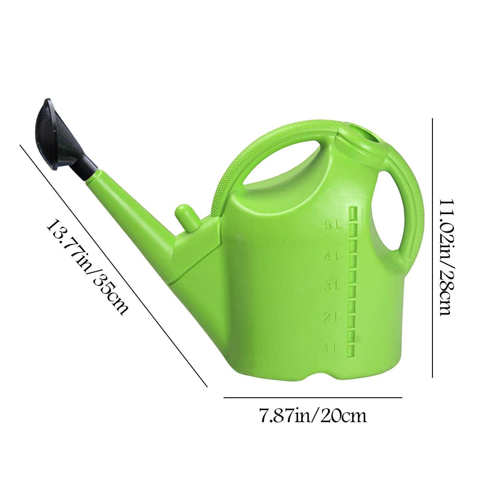 5L Watering Pot Detachable Watering Can Large Capacity Watering Can For Indoor Outdoor Garden For plants trees children&#39;s bath