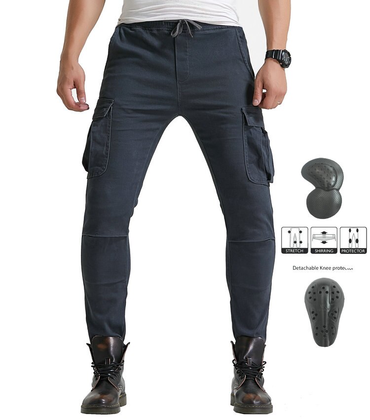 VOLERO Men Motorcycle Pants KTM Downhill Motocross Pants For Motocross Moto Jeans With Knee Pad Riding Trousers Moletom