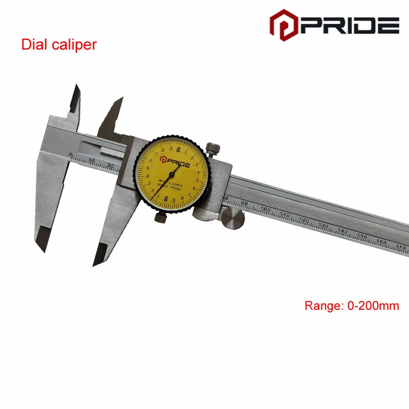 Measuring tool 0-200mm Dial caliper vernier caliper