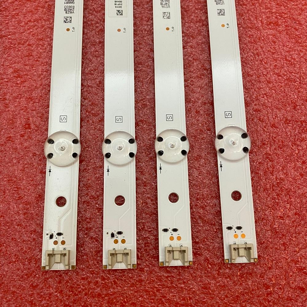 8 stk led bakgrunnsbelysningslist for  lg 49 uk 6200 pua 49 uk 6300 plb 49 uj 635v 49 uj 634v 49 uf 640t 49 uh 6100 49 uh 619v 49 lf 510v 49 uf 6409 49 uj 630v