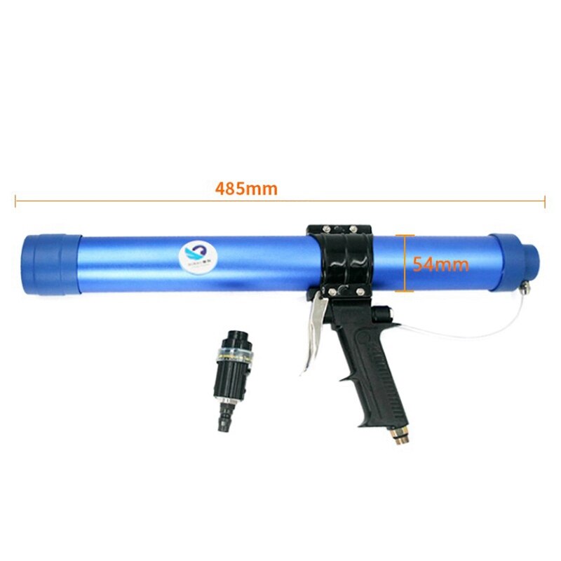 Pneumatische kitset 600ml glaslijm lucht rubber kitgereedschap