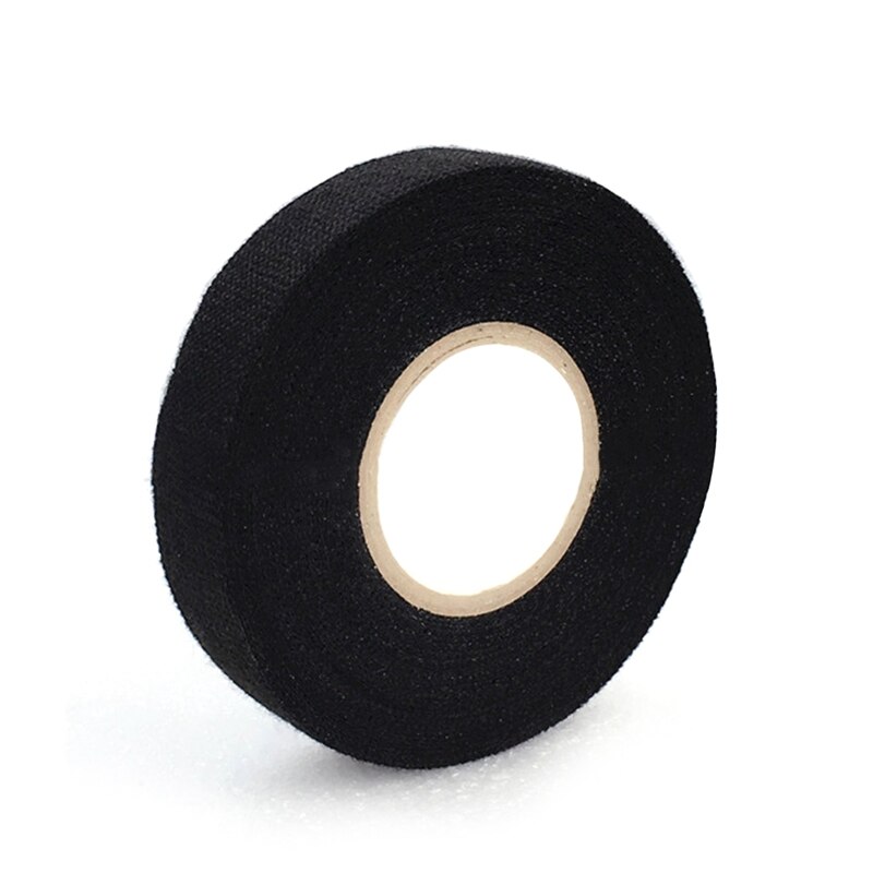15M Adhesive Cloth Tape For Cable Harness Wiring Loom Wrap Harness Cable Ties ar Velvet Harness Temperature Resistance: Default Title
