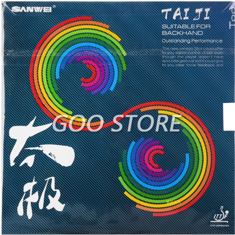 SANWEI TAIJI TAICHI, T88-TAIJI, luz trasera de TAIJI T88, tenis de mesa, goma Original, esponja de Ping Pong