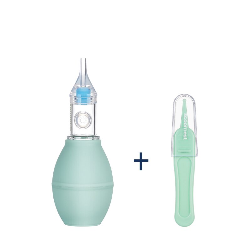 Appareil d'aspiration nasale pour bébé, nettoyeur de nez, appareil d'aspirateur frais, enfant: green