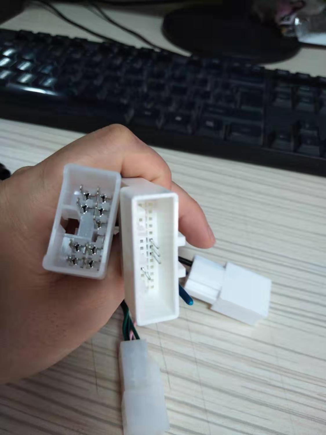 Car Head Unit Wire Harness Adapter Car Stereo Radio Power Connector For Toyota Car Android Radio Harness