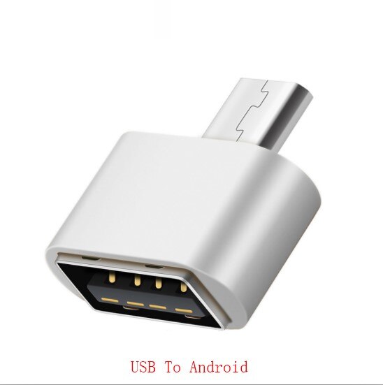 Data Portable OTG Converter Micro USB Male To USB2.0 Female Adapter Android Phone Otg Adapter Usb To Micro-usb For Xiaomi Huawei: RED 1PC