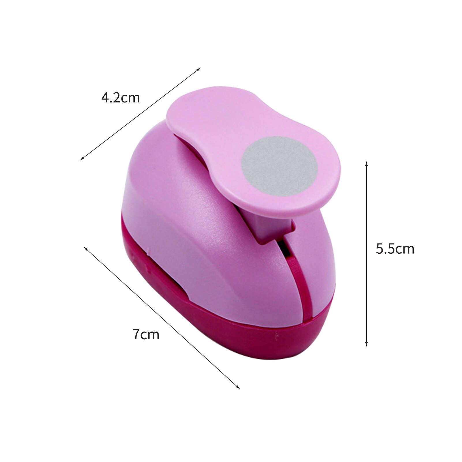 Craft Hole Circle Punch Handmade Scrapbook Paper Puncher Different Size of Scrapbooking Punches Crafting Designs Office Supplies: 25 mm