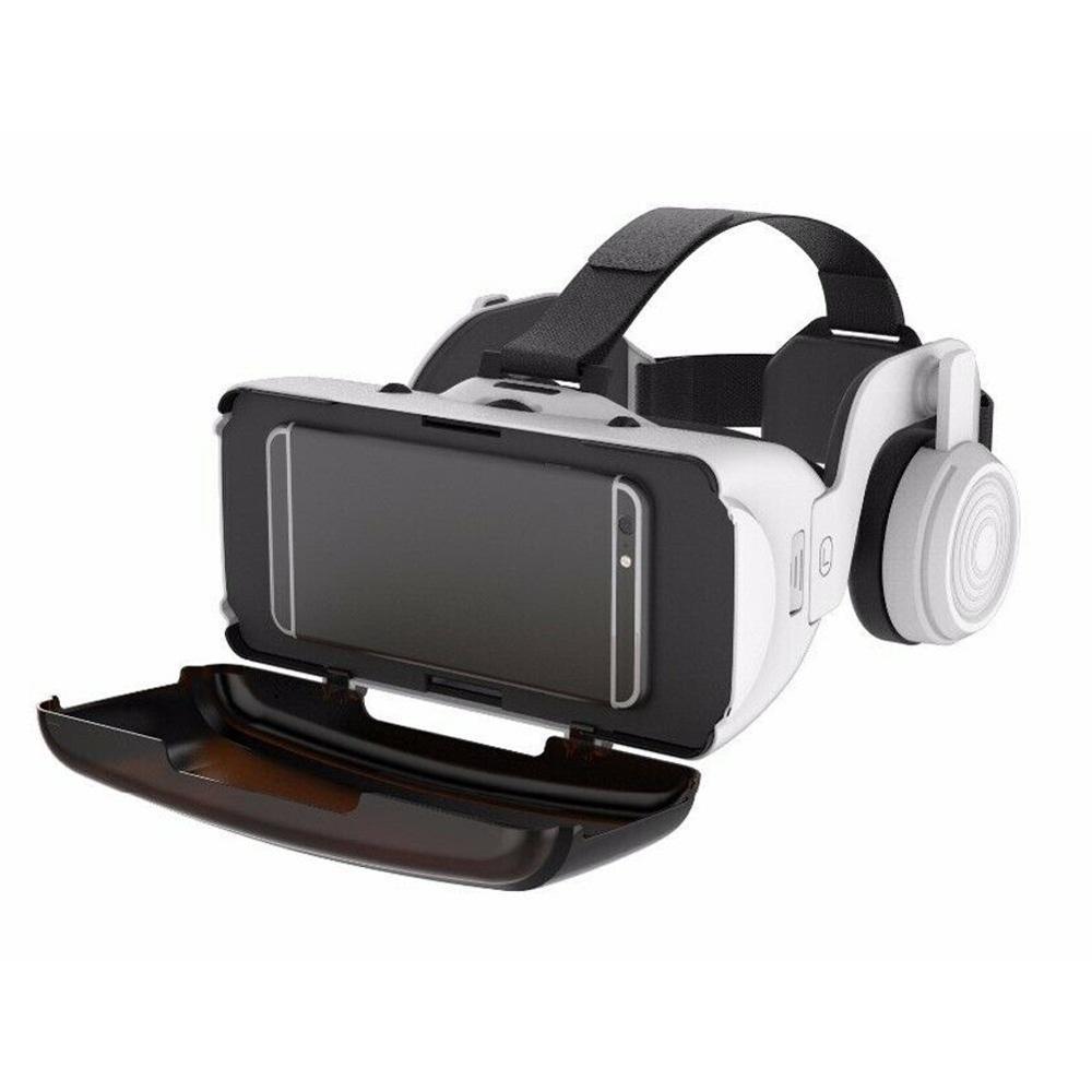 Original VR Virtuelle Realität 3D Gläser Kasten Stereo VR Google Karton Headset Helm für IOS Android Smartphone,Bluetooth Rocker