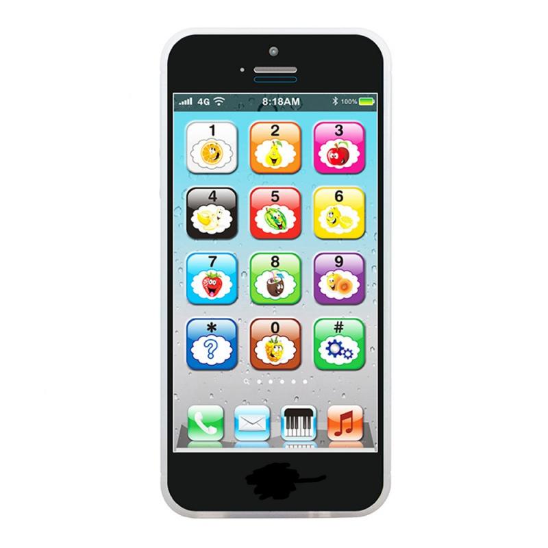 Simulatore per bambini musica cellulare giocattolo tocco schermo apprendimento educativo simulazione multi-funzione bambino adorabile regalo per bambini: 02