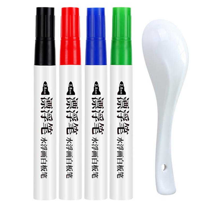 1 Set Whiteboard Markers Whiteboard Marking Pens Whiteboard Writing Markers Erasable Water Marker Teaching Drawing Digital Pen: Picture 1