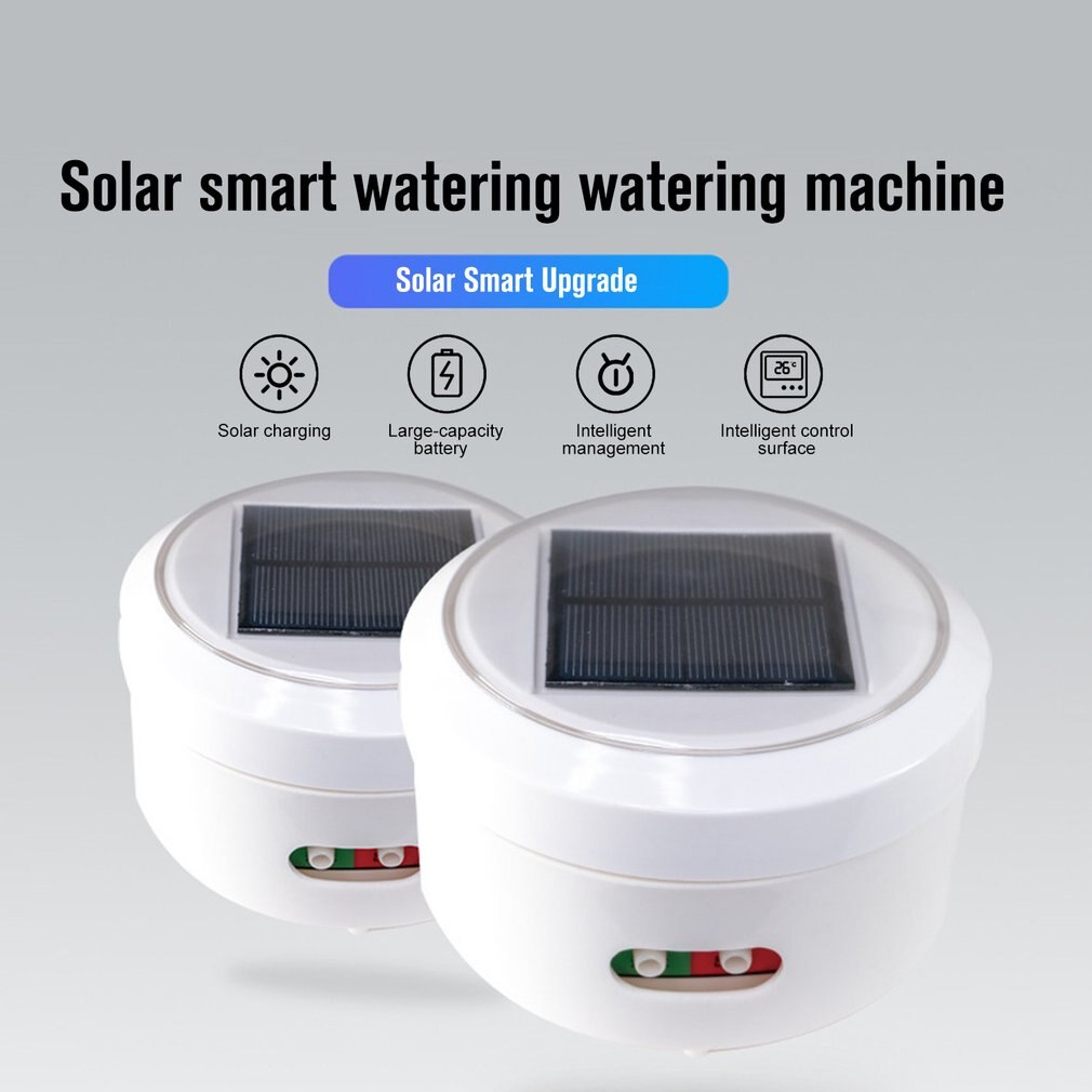 Solar Automatisch Sproeisysteem Apparaat Huishoudelijke Intelligente Timing Automatisch Sproeisysteem Apparaat Opladen Water Kwel