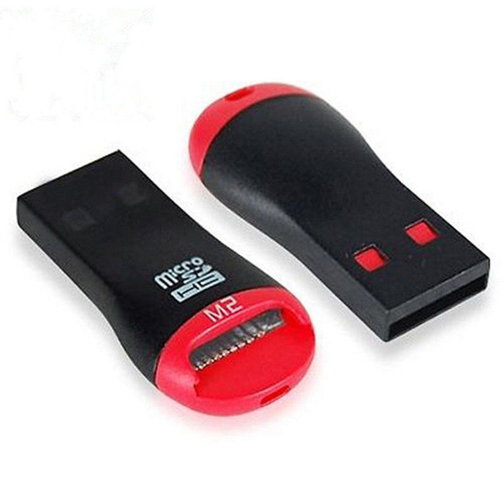 Mini Memory Card Reader Adapters Usb 2.0 Adapter Vervanging Voor Micro Sd Tf Card Lanyard