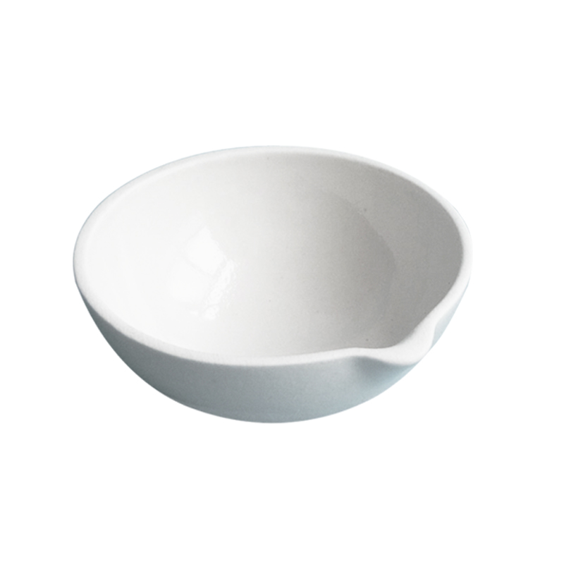 Juego de 5 unidades, 35ml, 50ml, 60ml, 75ml, 100ml, plato de evaporación de cerámica para laboratorio de química