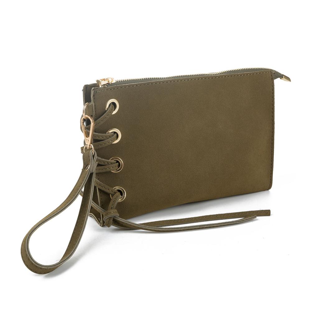 Miyahouse Effen Rits Envelop Clutch Bags Vrouwen Pu Lederen Taille Reizen Winkelen Verse Stijl Vrouwelijke Kleine Tas