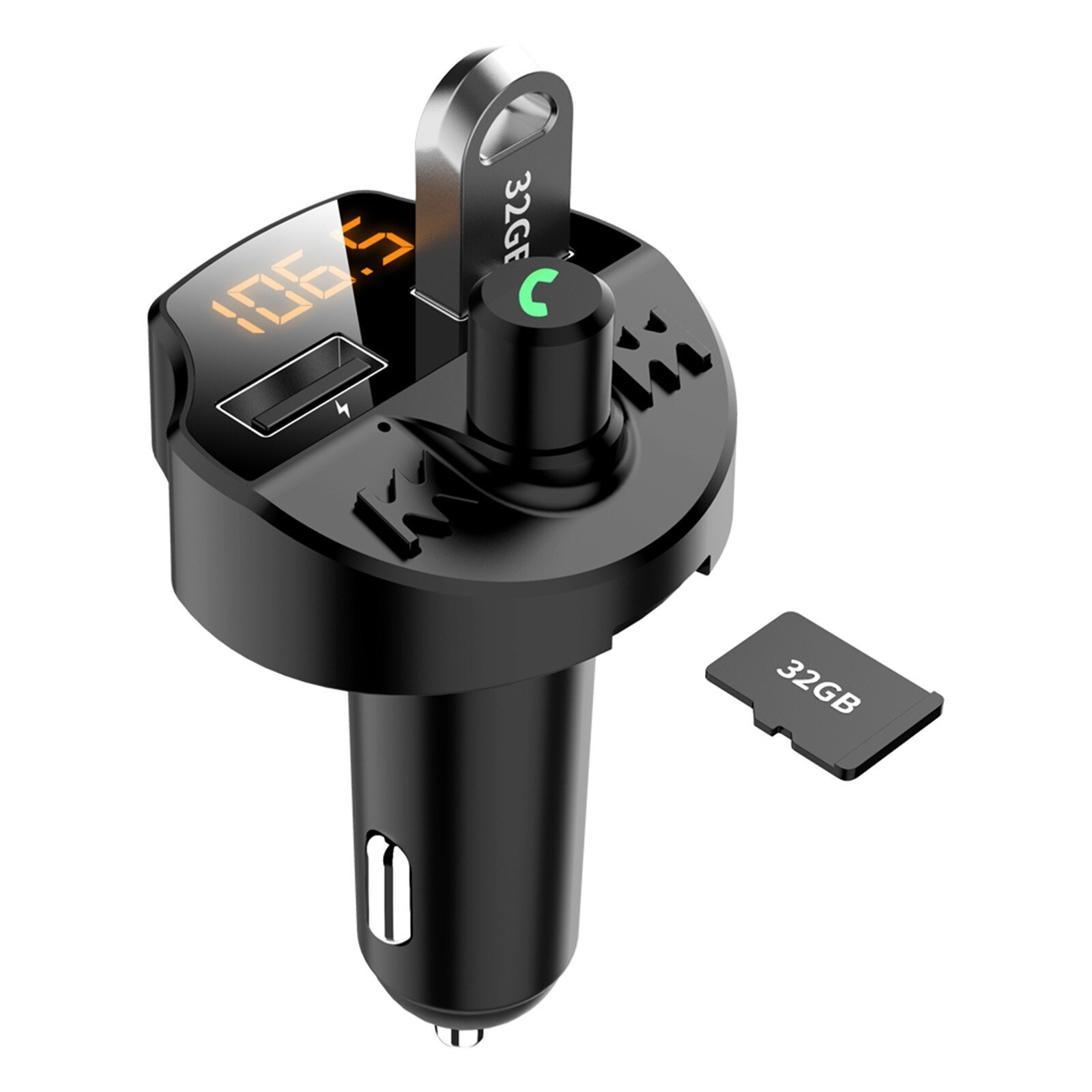 Autoradio  mp3 fm-player, bluetooth, 5.0 speicherplätzen bei stromausfall,  t66 dual-usb-anschlüssen, unterstützung für 12-24v fahrzeuge, rauschunterdrückung und tf-kartenleser
