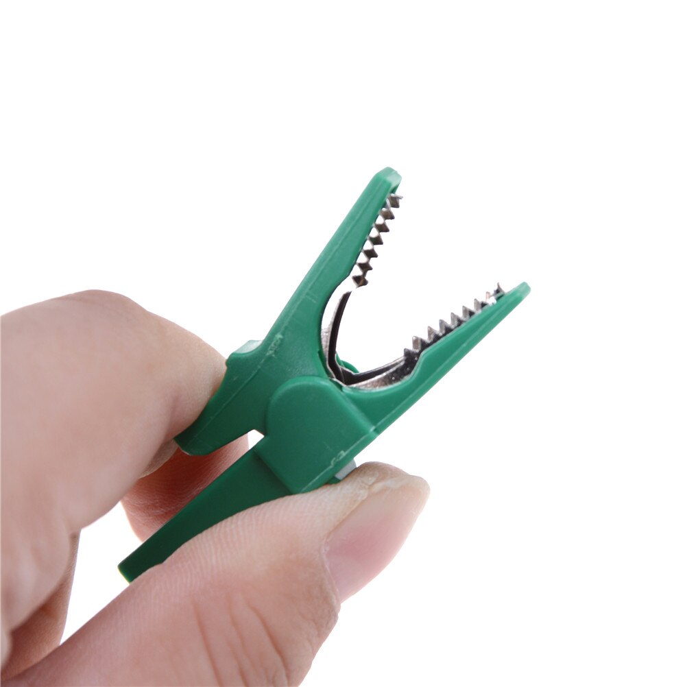 2pcs/lot 55mm Alligator Clips Crocodile Clips Cable Lamp For Banana Plug Connector