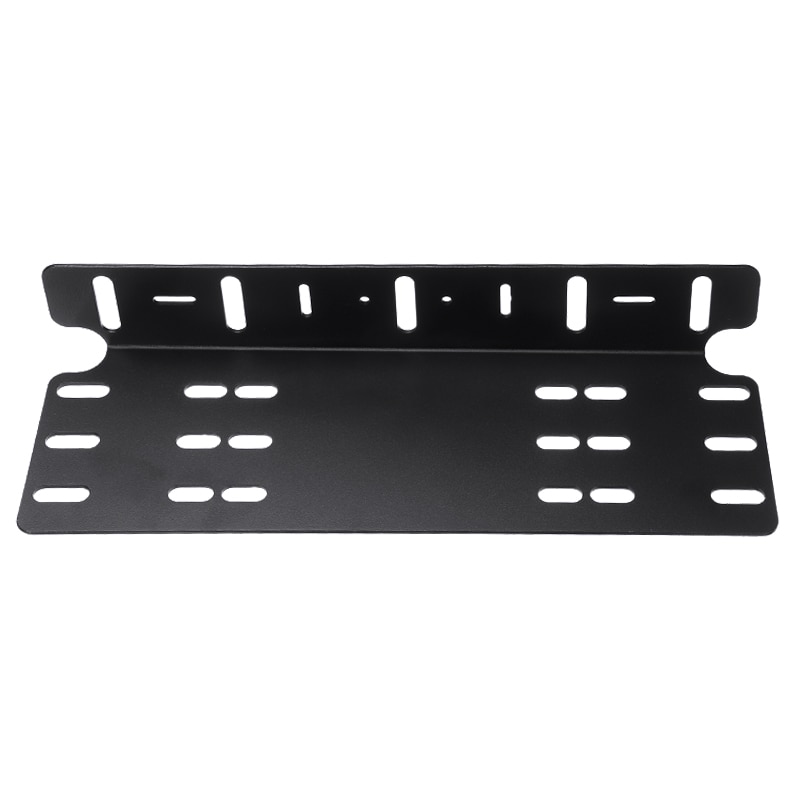 1pc Car Number Plate Light Bracket Holder LED Driving Spot Licence Bar Mounts Headlight Fog Support Parts Accessories