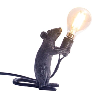 Moderne Hars Rat Muis Lamp Led Tafellamp Kleine Mini Mouse Leuke Led Bureaulamp Home Room Decor Desktable Tafel night Lights