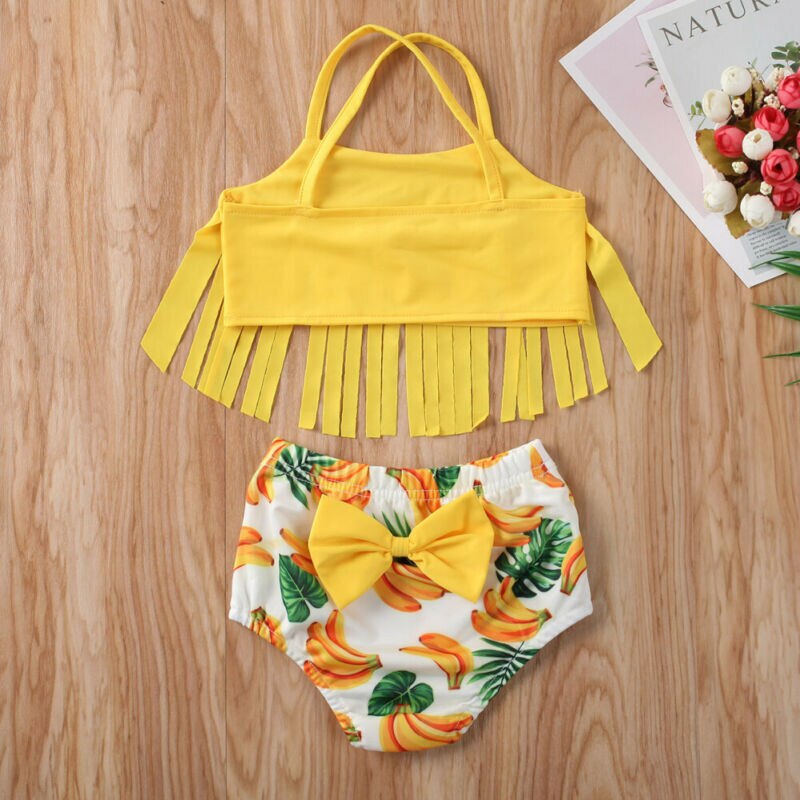 Conjunto de Bikini de verano para chico y niña, traje de baño para playa