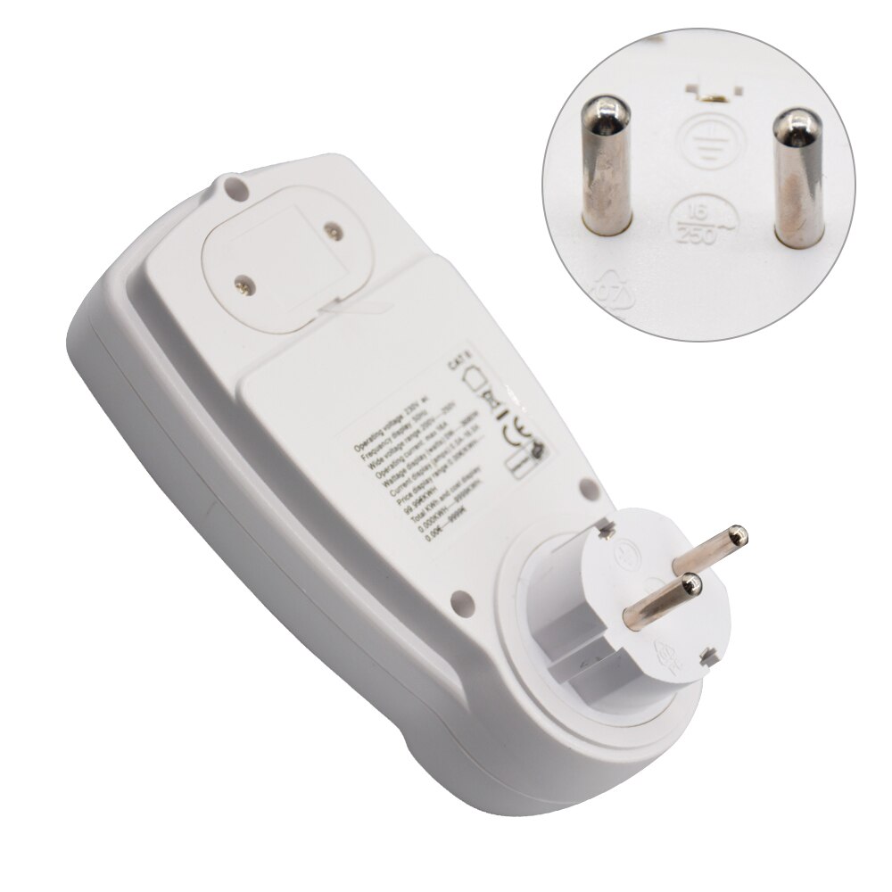 110v AC Power Meters wattmeter energy meter Power monitor electricity cost diagram Measuring socket analyzer