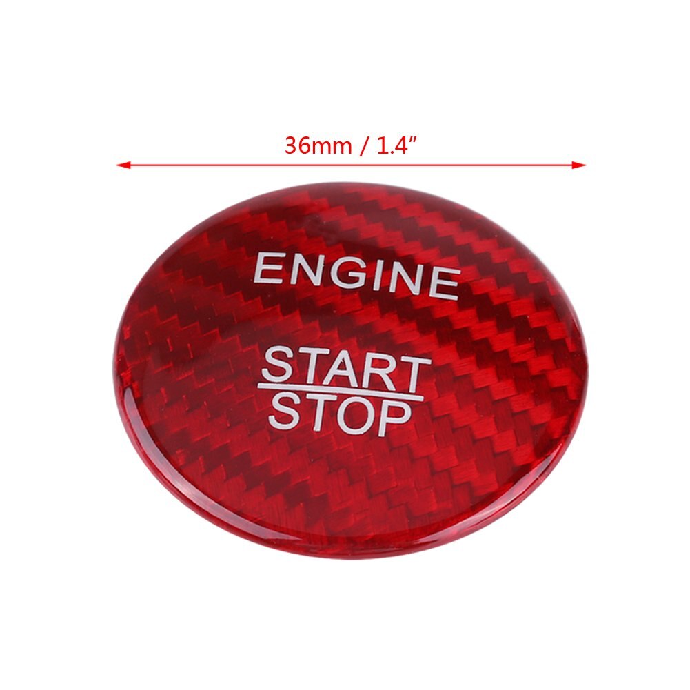 Carbon Fiber Car Start Stop Button Cover Set For For Mercedes Benz A B C Glc Gla Cla Ml Gl Class W176 W246 W205 X253 X156 C117