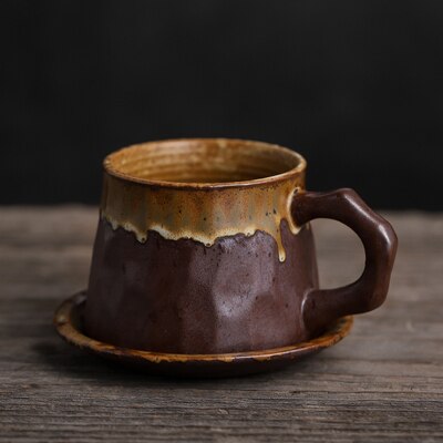 Retro keramisk kaffeservis japansk stil teservis 300ml: 05
