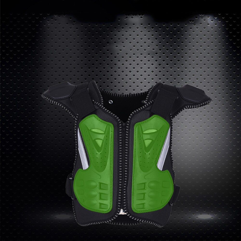 4-15 Years Children Full Body Protector Vest Armor Kids Motocross Armor Jacket Chest Spine Protection Gear Anti-fall