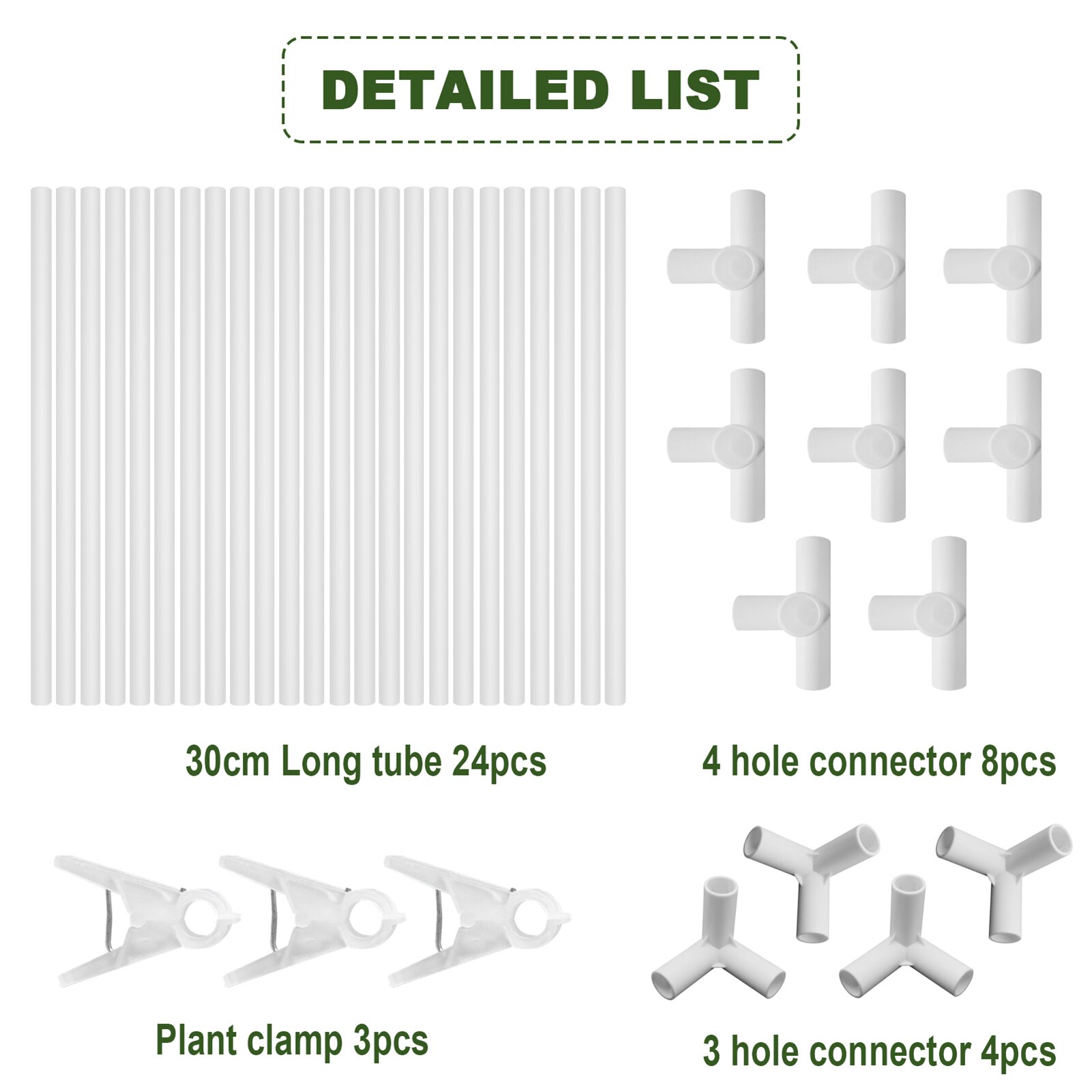 Climbing Vine Rack Plant Potted Support Frame Diy Assembly PE Garden Trellis Flower Vegetable Bracket Detachable