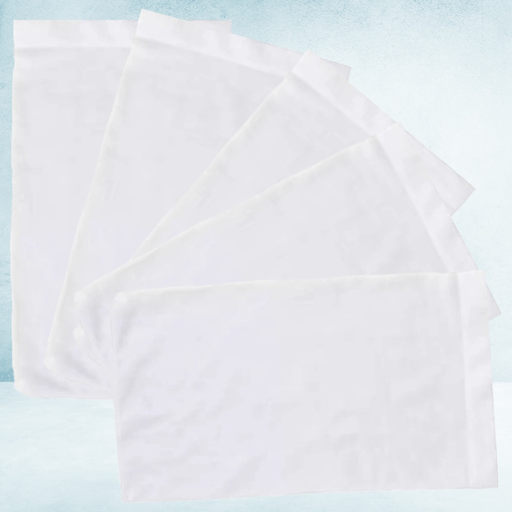 5 peúgas opcionais do filtro da piscina da cobertura do lixo da piscina dos pces peúgas do filtro da piscina para o uso da piscina (branco)