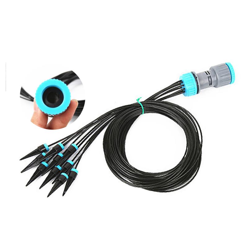 10-Head Drip Irrigation Kit Irrigation System Automatic Watering Irrigation System Kit Garden Hose Micro Drip Watering Kit Water