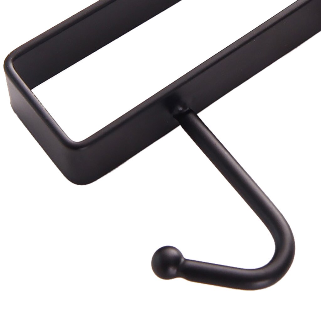 2pc 6 Hooks Storage Rack White Black Iron Kitchen ... – Grandado
