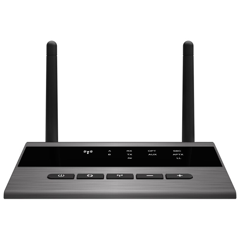 Lang rekkevidde bluetooth sender mottaker lav latens aptx dual trådløs lenke høyttaler hd o