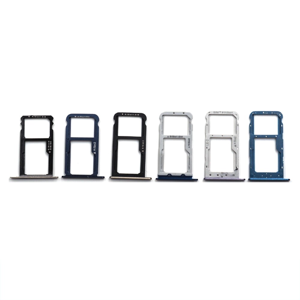 Voor Huawei Honor 8 Lite 8A Honor8 Slot Houder Dual Sd Sim-Kaart Lade Reader Socket