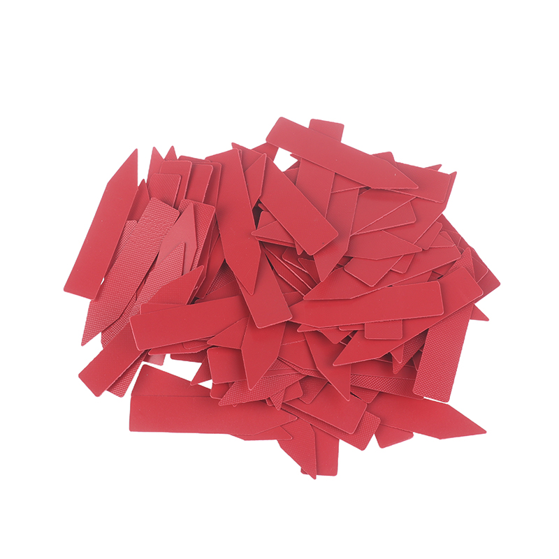 100Pcs Garden Plant Labels Plant Accessories Flower Pots Plastic Plant Tags Nursery Markers Seedling Labels Tray Mark DIY Tools