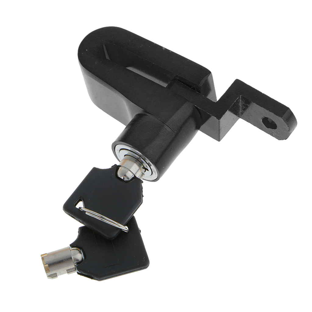 Anti-Theft Sercurity Disc Brake Lock For Scooter Bike Motorcycle Black