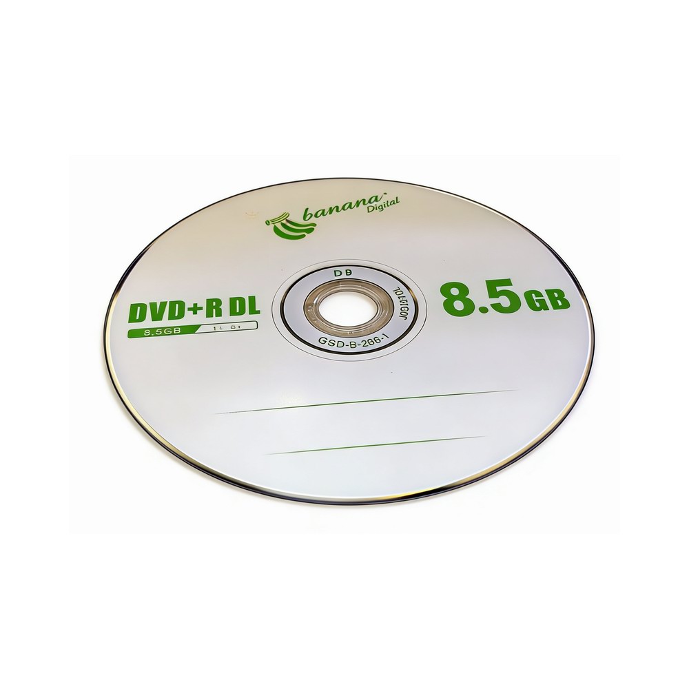 , DVD + R DL, 8,5 GB, doble capa, D9, 8X, 240min, 10 unidades/lote,