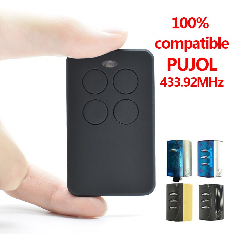 PUJOL – télécommande de remplacement pour porte de garage, 433.92MHz, double, VARIO, MARS, VARIOOCEAN, NEO, code de roulement, P215