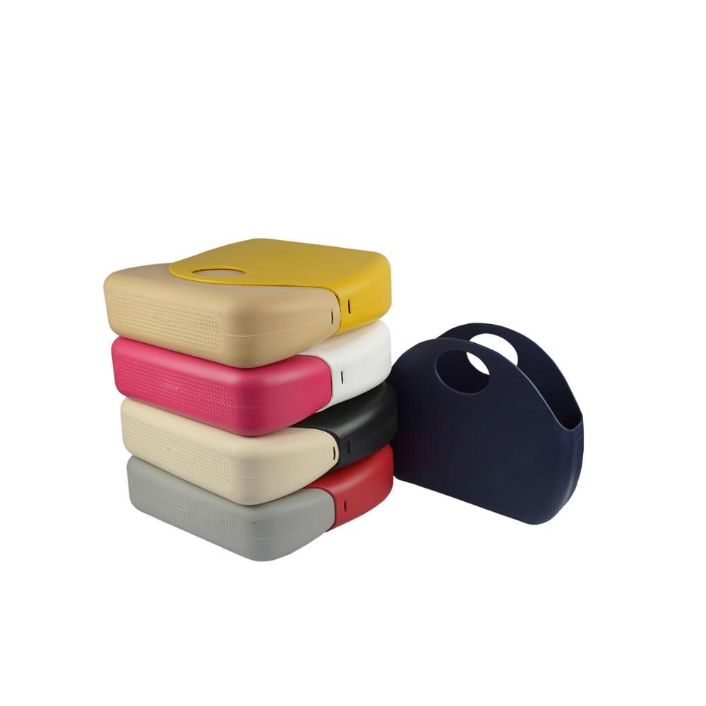 Obag-stijl tas voor o moon classic waterdichte eva-tas van rubber en siliconen voor dames