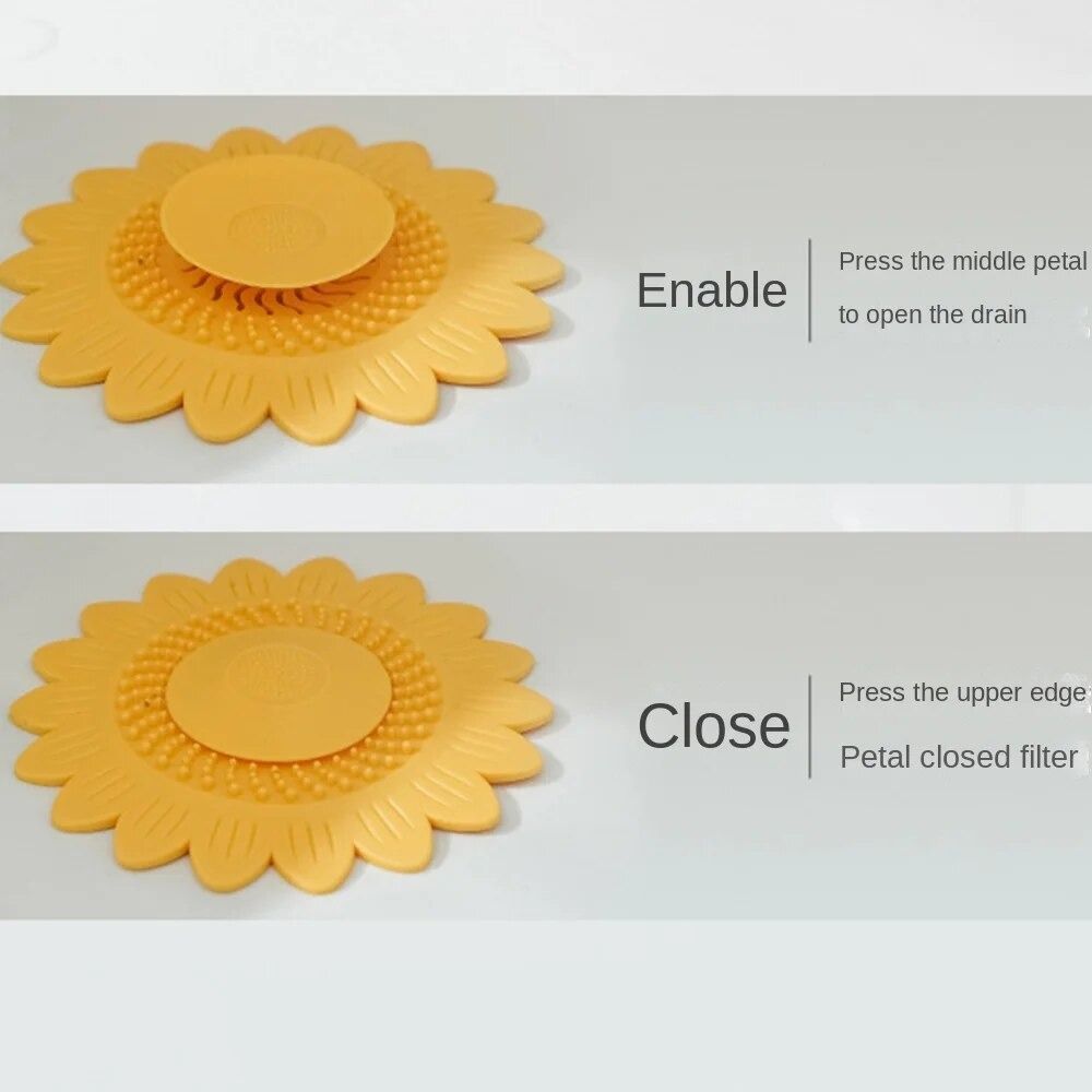 Perstype Vloerafvoerafdekking Nieuw Anti-Verstopping Siliconen Afvoermat Haarfilter